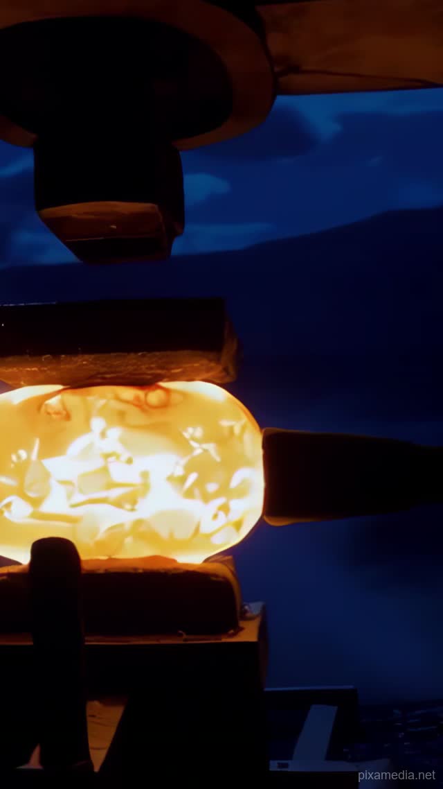 Forged in Fire and Shadow - Fire & Explosions AI stock